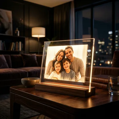 LED light photo frame